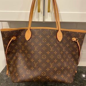 Louis Vuitton Neverfull MM Peony, no pochette